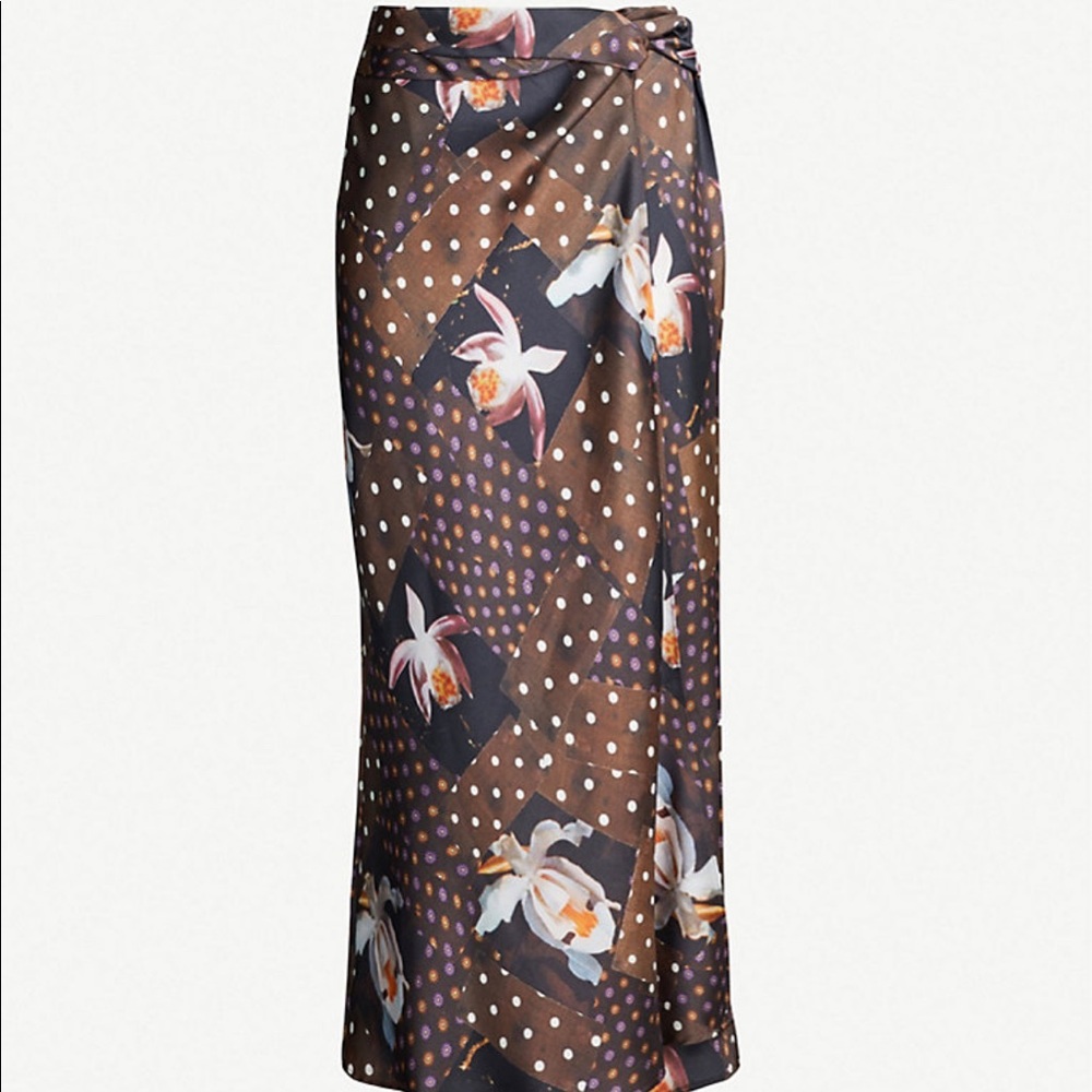 Topshop Orchid Maxi Skirt - Picture 5 of 6